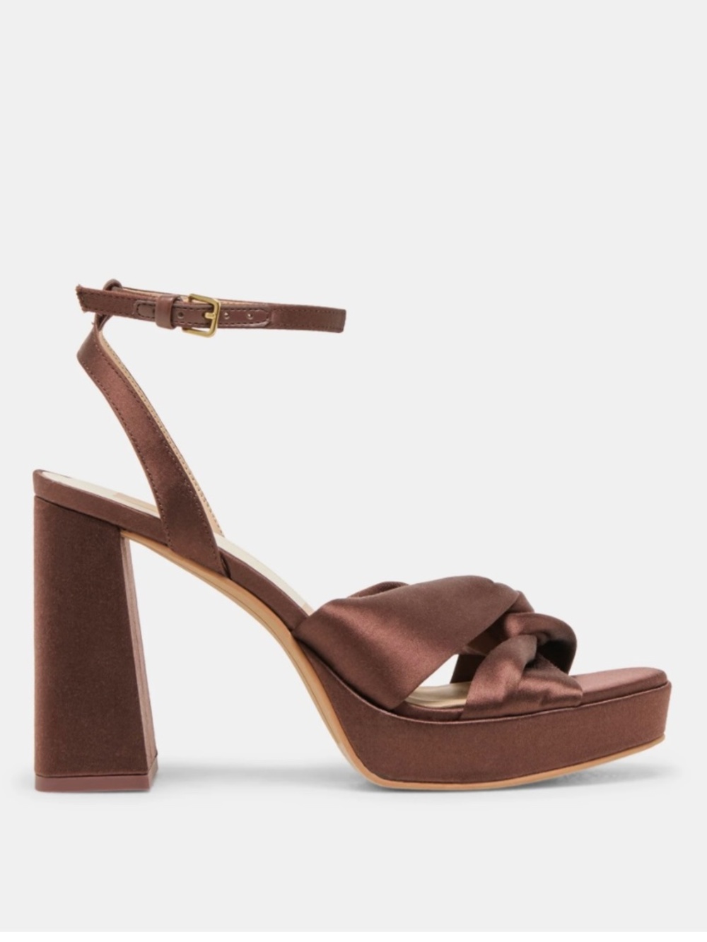 DOLCE VITA PARLO HEEL IN BROWN